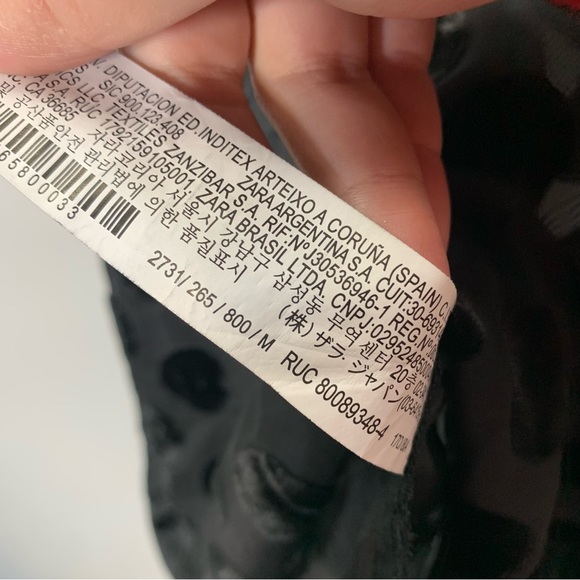 Zara black dots dress size M - Picture 10 of 16